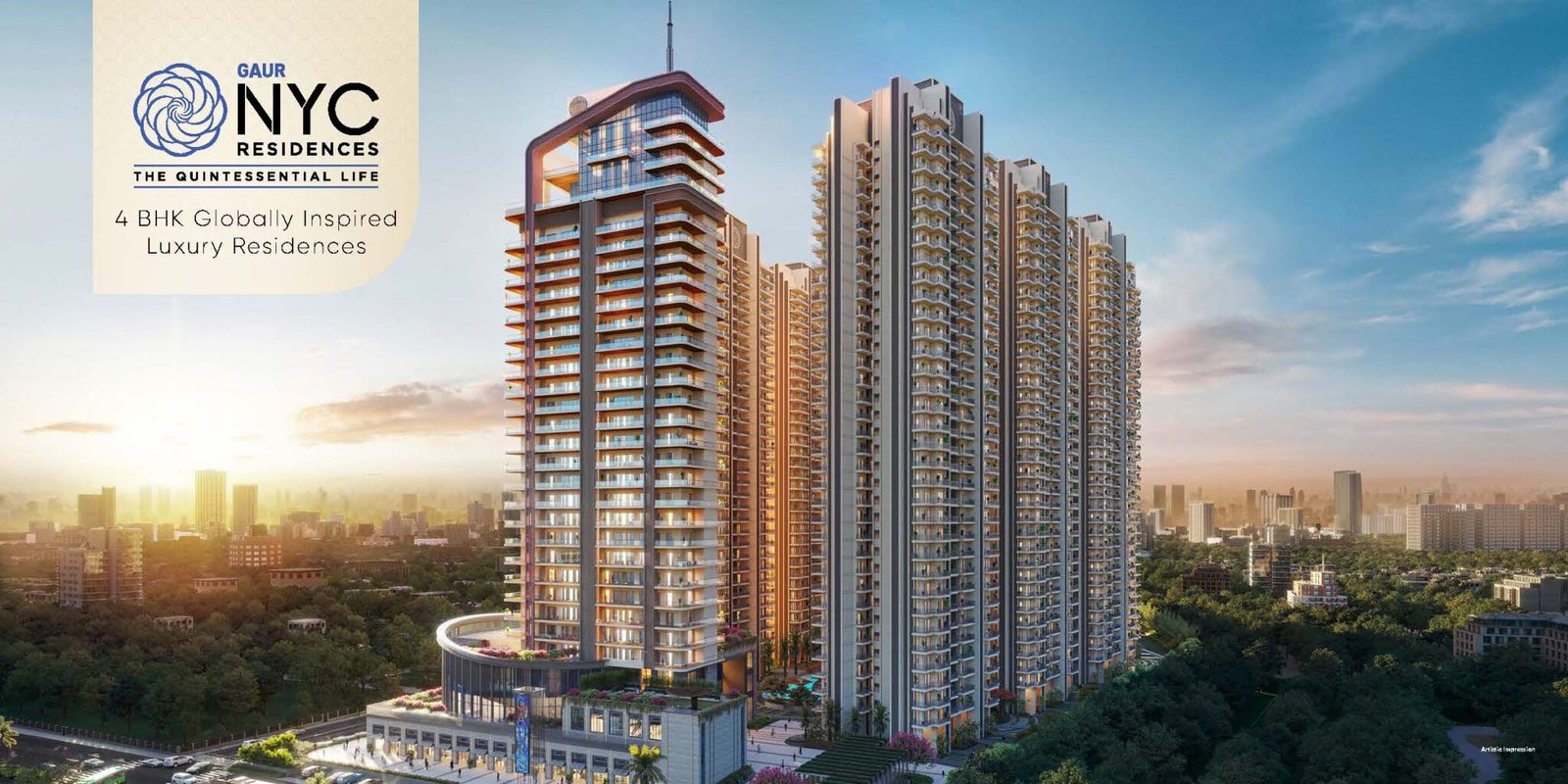 Gaur NYC Residences Wave City, Ghaziabad